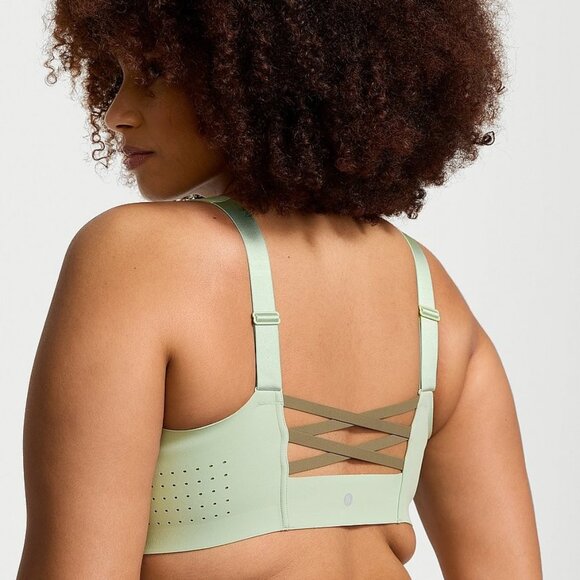 Victoria's Secret VSX Featherweight Max Front Close Sports Bra High Support 34B - Picture 6 of 11